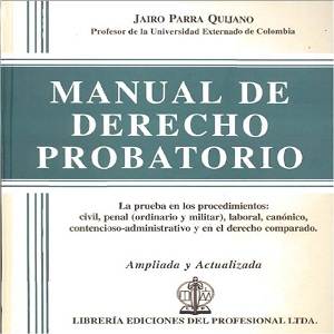 descargar manual de derecho probatorio jairo parra quijano